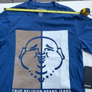 True Religion Buddha Logo Mens Small Tee Shirt